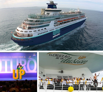 El Crucero de la Ilusión UP ONCE: barco y evento
